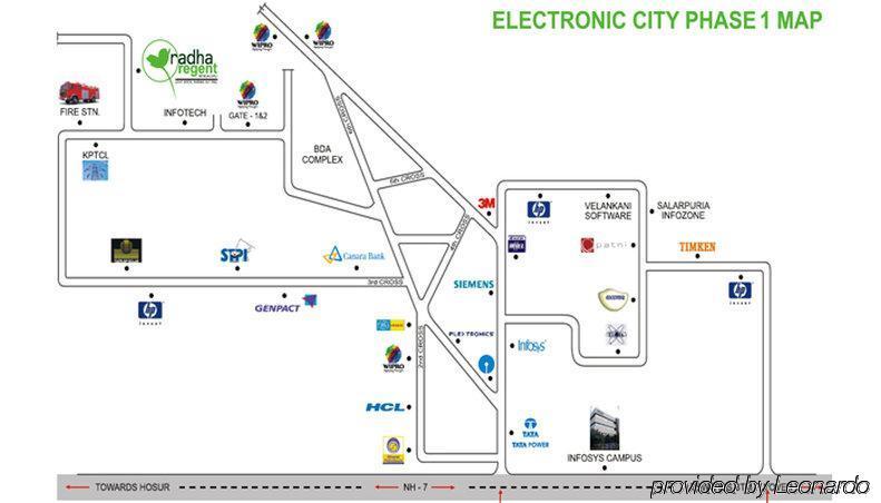 Radha Regent Electronic City Bangalore Exteriör bild